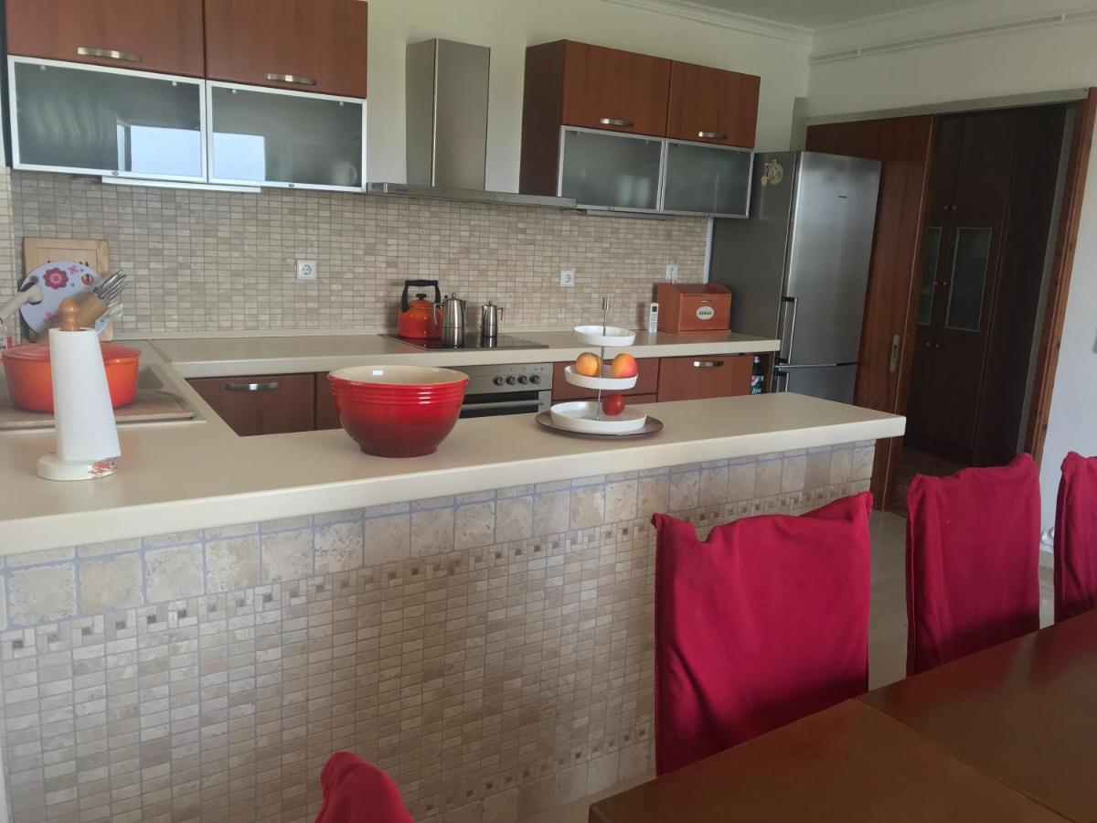 Schoenes Familienappartement In Pelekas, Corfu Mit Meerblick Extérieur photo
