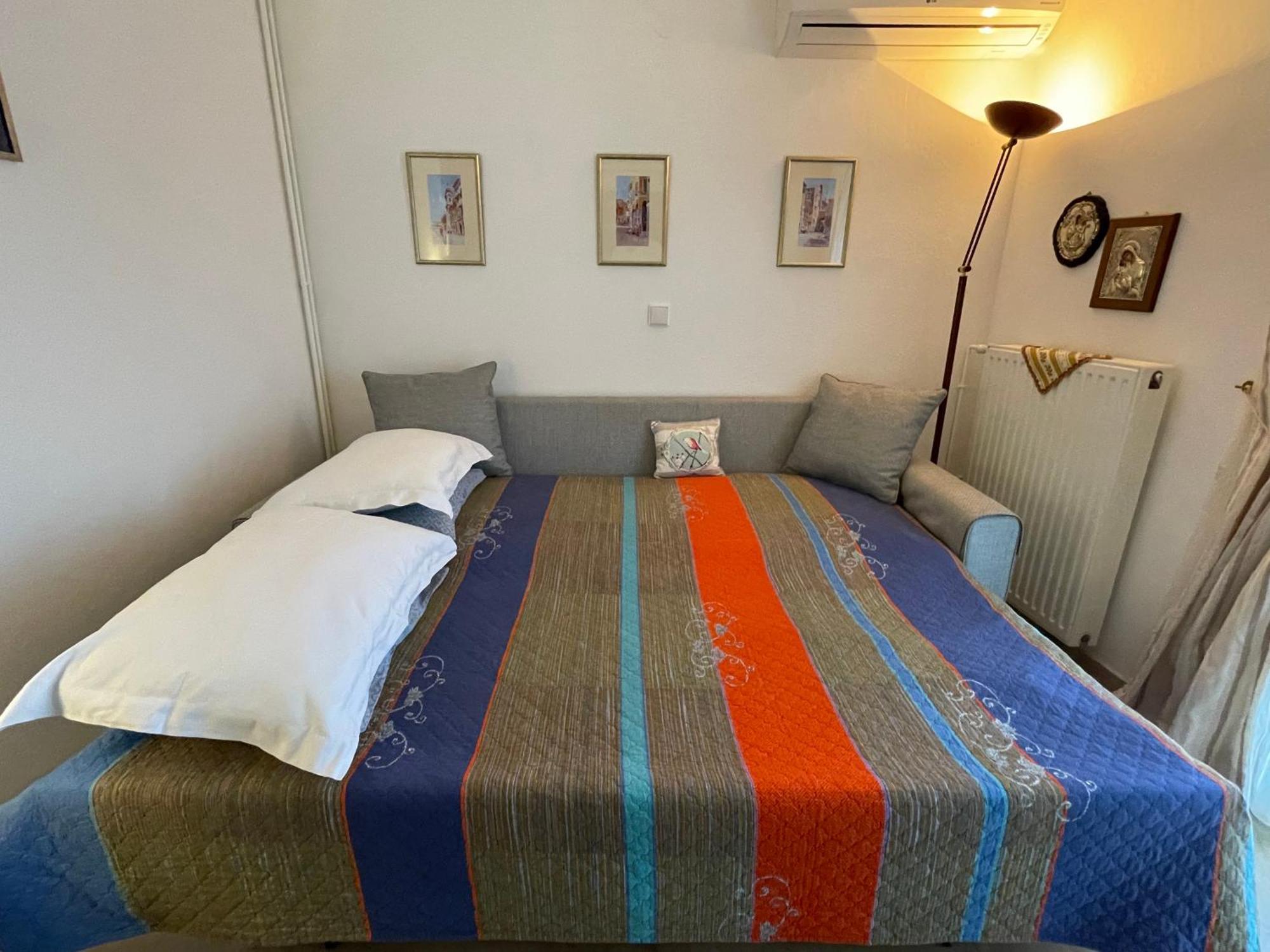 Schoenes Familienappartement In Pelekas, Corfu Mit Meerblick Extérieur photo